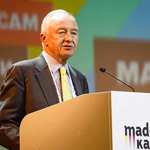 keynote speaker Ken Livingstone