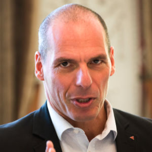 keynote speaker Yanis Varoufakis